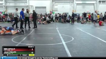 130 lbs Round 2 (8 Team) - Ben Catullo, Dog Pound vs Adam Phillips, 84 Athletes