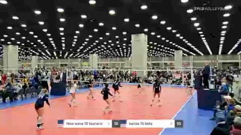 New wave 15 tsunami vs kairos 15 beta - 2022 JVA World Challenge presented by Nike - Expo Only