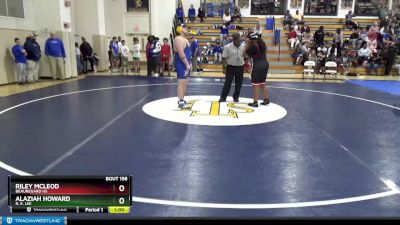 287 lbs Cons. Round 1 - Alaziah Howard, R. E. Lee vs Riley Mcleod, Beauregard HS