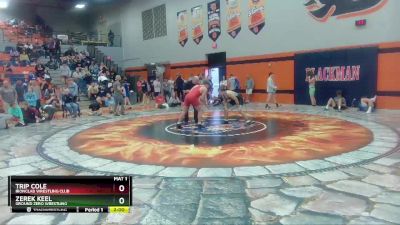 182 lbs Semifinal - Trip Cole, Ironclad Wrestling Club vs Zerek Keel, Ground Zero Wrestling