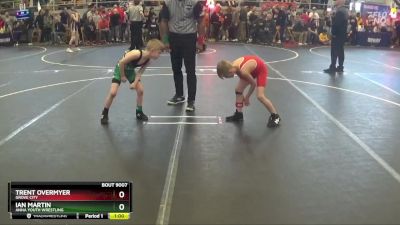 60 lbs Champ. Round 1 - Trent Overmyer, Grove City vs Ian Martin, Anna Youth Wrestling