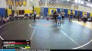 138 lbs Quarters & Wb (16 Team) - Caiden Nichols, Team Clay vs Roderick Zow, Camden 1