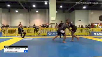 FELLIPE ANDREW LEANDRO SILVA vs SHAWN PAUL HOEHNE 2022 American National IBJJF Jiu-Jitsu Championship