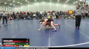 171 lbs Round 2 (6 Team) - Jacob McDaniel, Wyoming Brown vs Tegan Jones, Montana White