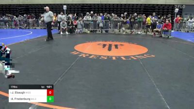 171 lbs Round Of 16 - Jacob Ebaugh, Middletown, DE vs Aaron Fredenburg, Baldwinsville, NY