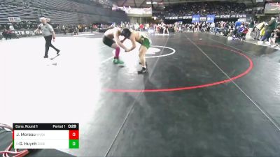 2A 195 lbs Cons. Round 1 - George Huynh, Evergreen (Seattle) vs Josh Moreau, West Valley (Spokane)