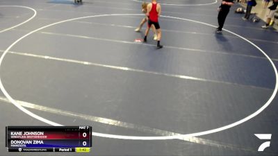 119 lbs Round 2 - Kane Johnson, Wrestling Brotherhood vs Donovan Zima, Minnesota