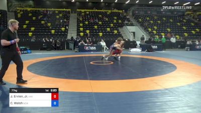 77 kg Consi Of 8 #2 - Jack Ervien, Jr., Viking Wrestling Club (IA) vs Chad Walsh, New Jersey RTC