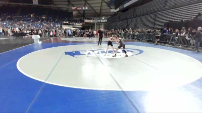 77 lbs Champ. Round 1 - Riley Luckenbill, Unattached vs Maddox Taft, Mt Spokane Wrestling Club