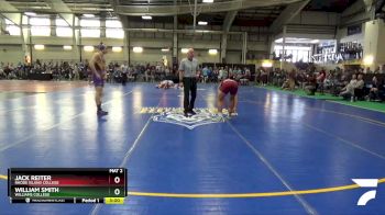 184 lbs Champ. Round 1 - William Smith, Williams College vs Jack Reiter, Rhode Island College