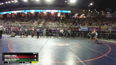 175 1A Quarterfinal - Nolan McKelvy, Fernandina Beach vs Javier Lopez, Zephyrhills Christian