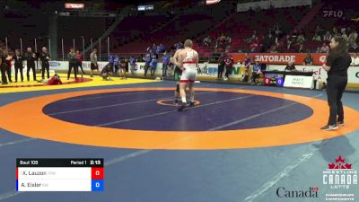 97kg 1st Place Match - Xavier Lauzon, Tritton Performance WC vs Aleksander Eisler, Saskatoon WC