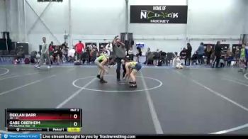 88 lbs Round 3 (8 Team) - Gabe Oberheim, PA Alliance Red vs Deklan Barr, 4M