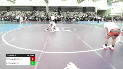 63-M lbs Consi Of 8 #1 - Peter Pasqualichio, Buxton (NJ) vs Luke Perrota, Bitetto Trained Wrestling