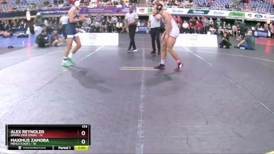 174 lbs Semis & 3rd Wb (16 Team) - Alex Reynolds, Grand View (Iowa) vs Maximus Zamora, Menlo (Calif.)