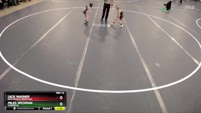 53 lbs Quarterfinal - Miles Wichman, Minnesota vs Jack Wagner, New Prague Wrestling