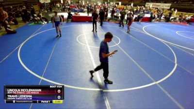 138 lbs Cons. Round 6 - Lincoln McClenahan, Beat The Streets - Los Angeles vs Travis Ledesma, Menifee Wrestling Club