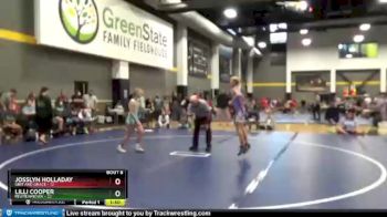 91 lbs Round 1 (12 Team) - Josslyn Holladay, Grit And Grace vs Lilli Cooper, FEWTeamIowa