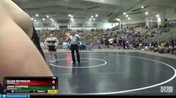 285 lbs Semis & 1st Wb (8 Team) - Jacob Clevenger, Fairview vs John Chapman, Greeneville