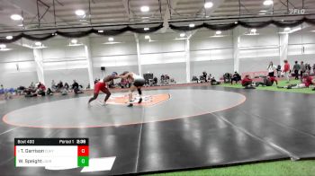 184 lbs Semifinal - Tobias Garrison, Cumberlands (Ky.) vs William Speight, Lourdes University