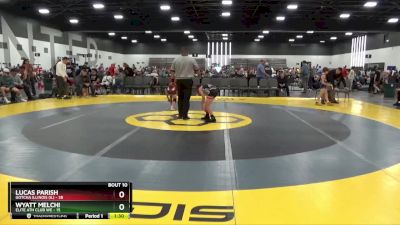 70 lbs Round 3 (8 Team) - Wyatt Melchi, Elite Ath Club WE vs Lucas Parish, Gotcha Illinois (IL)