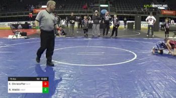 75 lbs Final - Ethan Christoffer, Slidell vs Ridley Waldo, Aberdeen