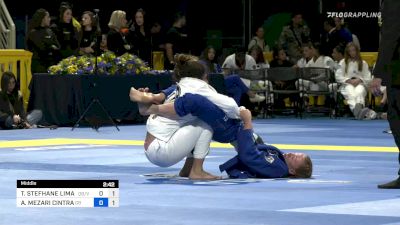 THALYTA STEFHANE LIMA SILVA vs ANDRESSA MEZARI CINTRA 2022 World Jiu-Jitsu IBJJF Championship