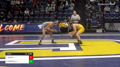 149 lbs Consolation - Tanner Smith, Chattanooga vs Russell Rohlfing, Cal State Bakersfield