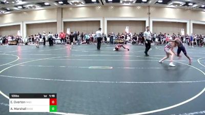 109 lbs Round Of 64 - Ella Overton, Paso Robles vs Akeilah Marshall, Rhodes Supreme Avengers