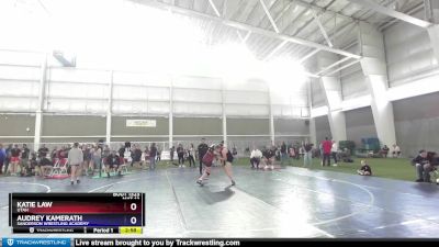 155 lbs Quarterfinal - Katie Law, Utah vs Audrey Kamerath, Sanderson Wrestling Academy