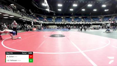 126 lbs Semifinal - Bodee Fathauer, Shelbyville vs Adrian Cohen, Deerfield