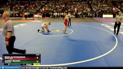 Cons. Round 2 - Barret Brandt, Syracuse vs Braylan Rynearson, Broken Bow