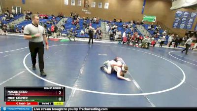 116 lbs Champ. Round 1 - Mason Redd, Logan Grizz vs Mike Tanner, GC Junior Wrestling Club