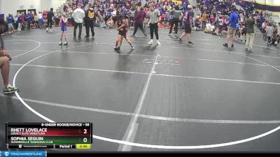 58 lbs Round 3 - Rhett Lovelace, Legacy Elite Wrestling vs Sophia Seguin, Summerville Takedown Club