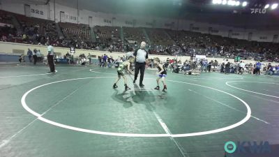 49 lbs Consi Of 16 #2 - Jace Shell, R.A.W. vs Elijah Matlock, Sallisaw Takedown Club