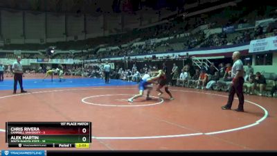 149 lbs Finals (2 Team) - Alek Martin, South Dakota State vs Chris Rivera, Campbell University