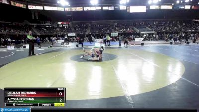 126G Cons. Round 7 - Delilah Richards, Bend Senior Girls vs Alyssa Foreman, Lakeland Girls