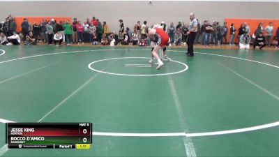 138 lbs Champ. Round 2 - Rocco D`Amico, Sandusky vs Jesse King, Norton