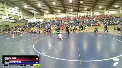 70 lbs Cons. Round 3 - Brock Gale, Idaho vs Elijah Martinez, Hawaii