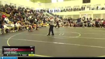 132 lbs 2nd Wrestleback (8 Team) - Ramon Castillo, Jackson County vs Carson Bailey, Woodland, Cartersville