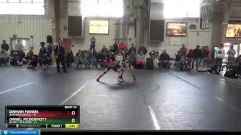 76 lbs Round 6 (8 Team) - Damian Manna, Warhawks Black vs Daniel McDermott, NCWAY Crusaders
