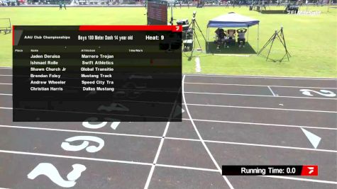 Youth Boys' 100m, Prelims 9 - Age 14