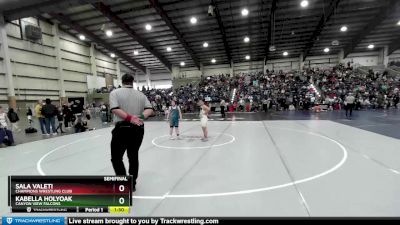 110+ Semifinal - Sala Valeti, Champions Wrestling Club vs Kabella Holyoak, Canyon View Falcons