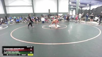 117 lbs Semifinal - Khangarid Erdembilegt, Mat Demon Wrestling Club vs Clayton Sullivan, Askeo International Mat Club