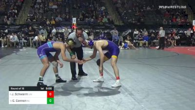 125 lbs Prelims - Jacob Schwarm, Northern Iowa vs Chris Cannon, Northwestern