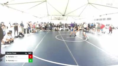 137 lbs Quarterfinal - Dj Acheta, Evergreen Valley WC vs Brock Kenney, Reign