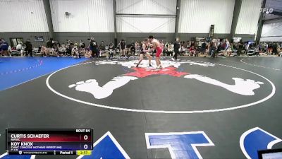 175 lbs Cons. Round 2 - Curtis Schaefer, NWWC vs Koy Knox, CNWC Concede Nothing Wrestling Club