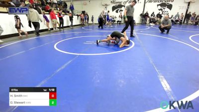 67 lbs Final - Hudson Smith, Salina Wrestling Club vs Daxton Stewart, Vian Wrestling Club