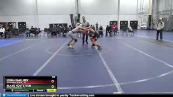 115 lbs Round 4 (8 Team) - Jonah Hallisey, Warhawks Black vs Blake Hostetter, PA Alliance Blue