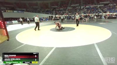 3A-152 lbs Semifinal - Ben Cooper, Sisters vs Gavin Hoellrich, Pleasant Hill